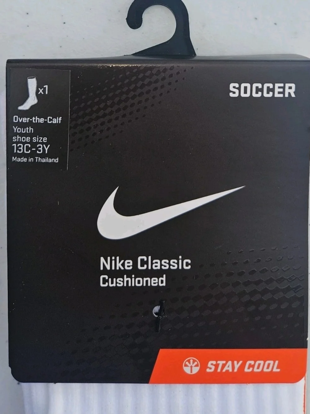 4 Nike Kid's Small White Classic Cushioned Soccer Socks Sealed New